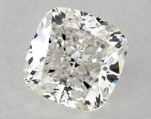 GIA 0.76 Carat H-VS1 Ideal Cut Cushion Modified Diamond